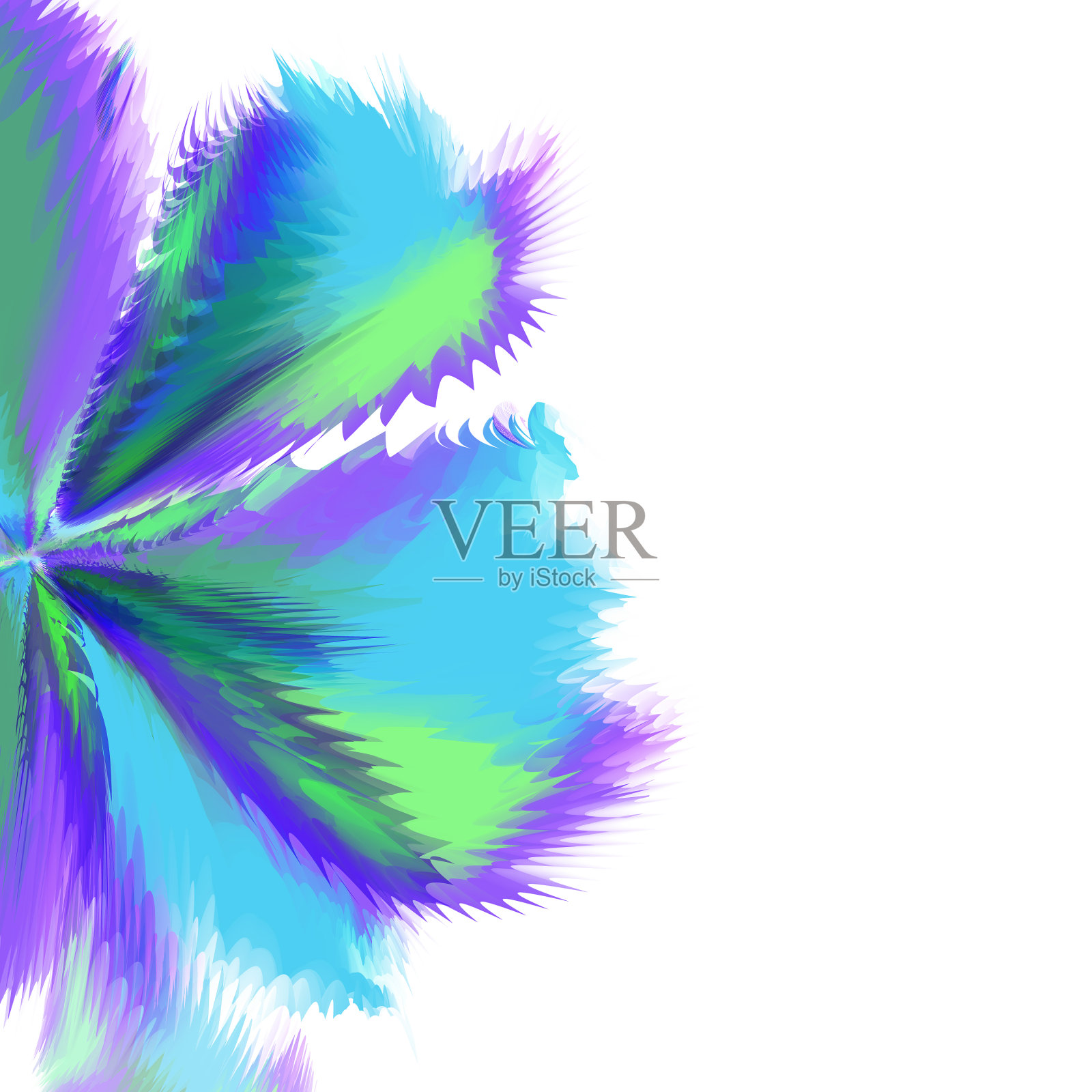 明亮的水彩背景插画图片素材