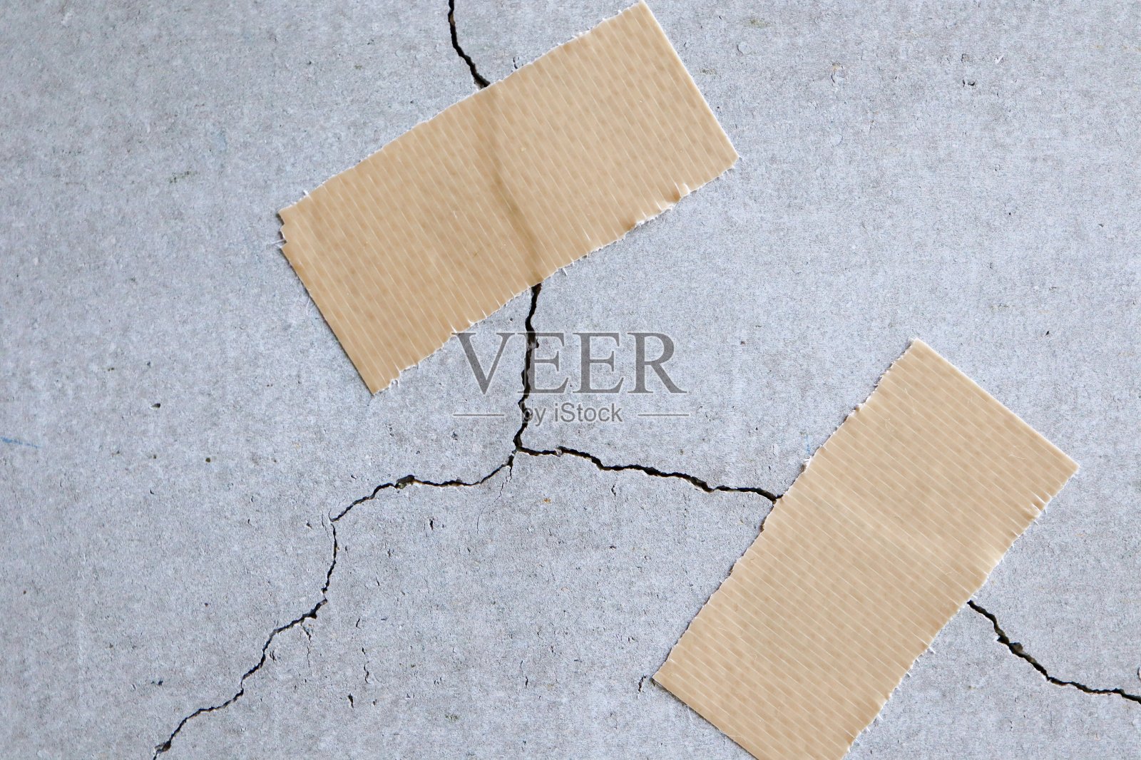 裂缝的混凝土墙照片摄影图片