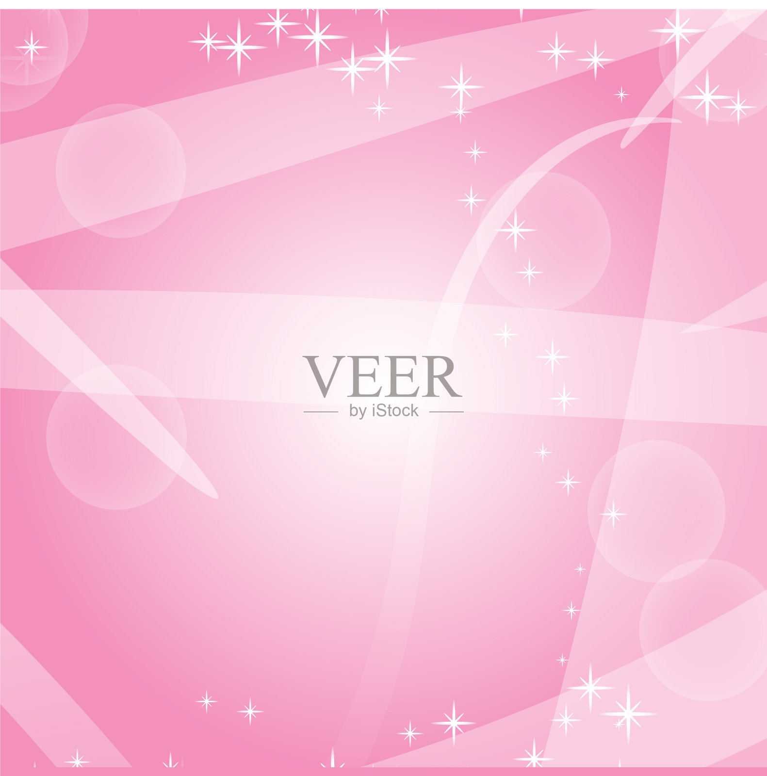 彩色抽象背景与圆圈和插画图片素材