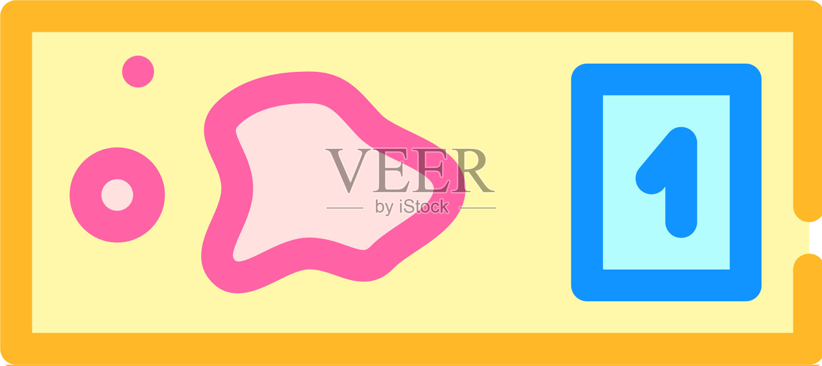 血液测试颜色图标标志设计元素图片