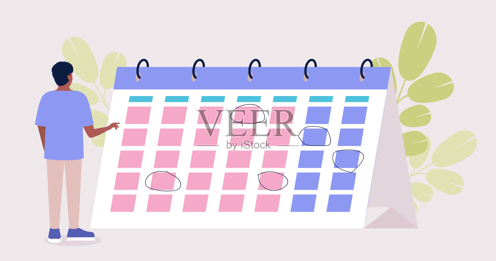 日历设计模板素材