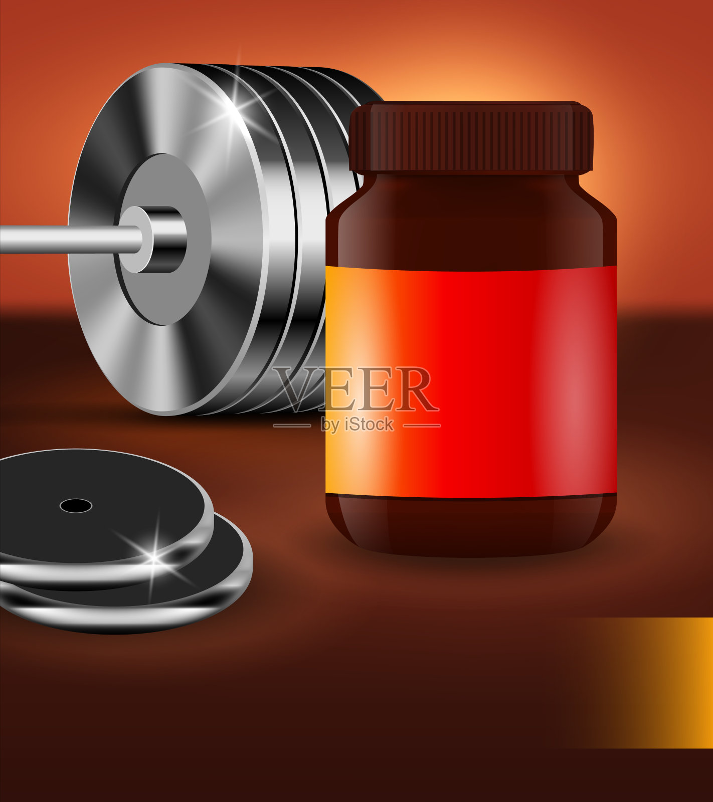 厕纸创意推广横幅向量插画图片素材