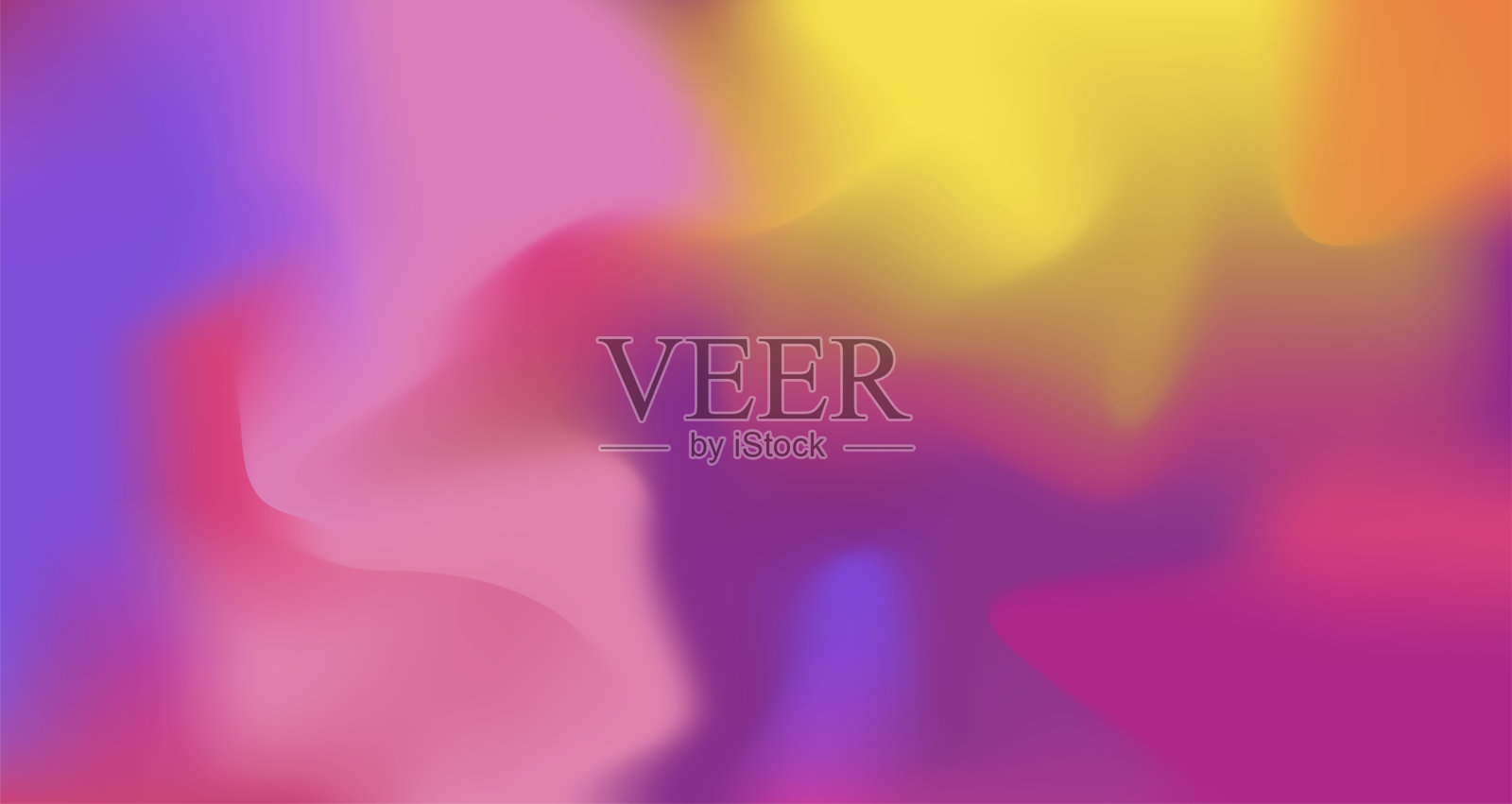 插图的彩色液体图形组成背景插画图片素材