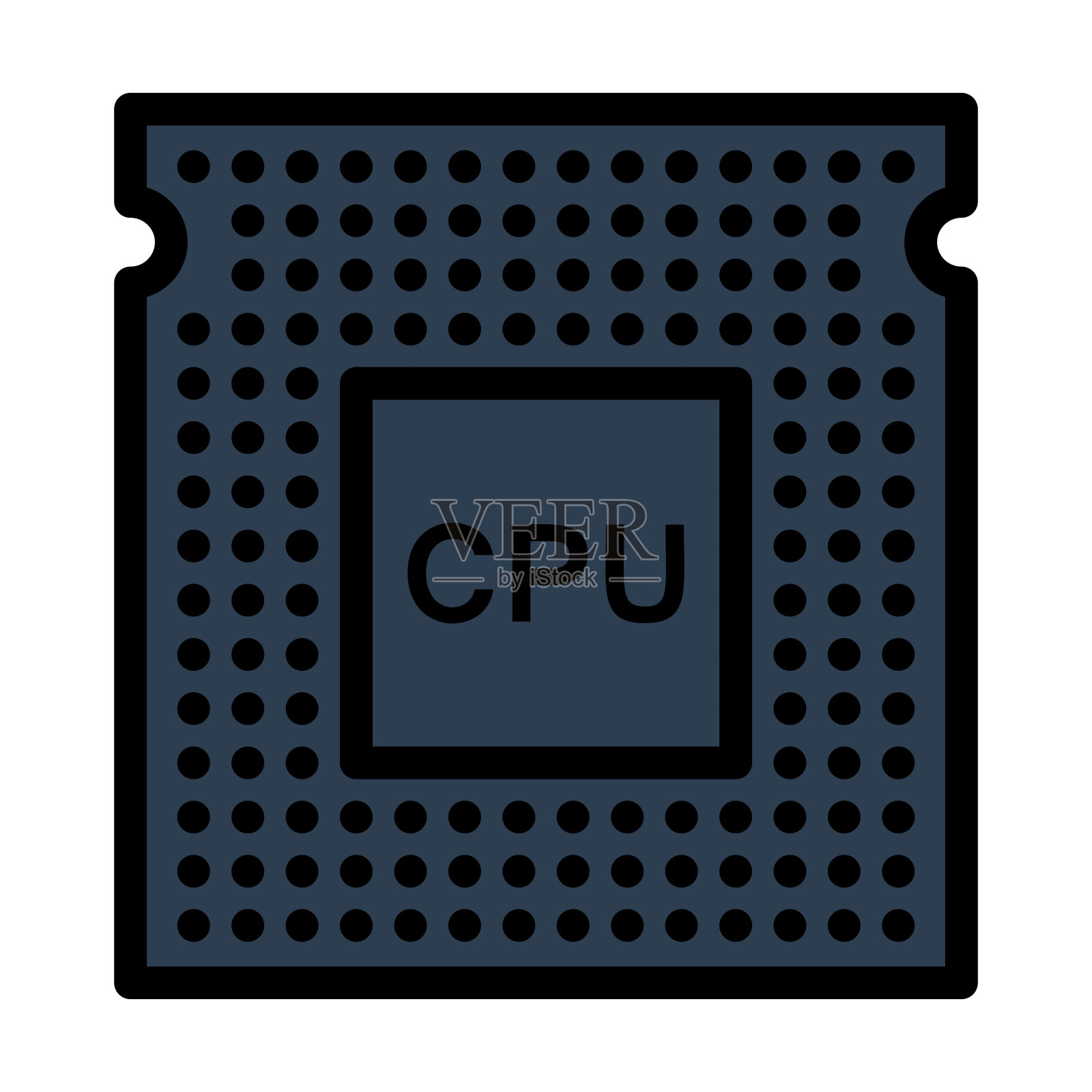 CPU图标图标素材