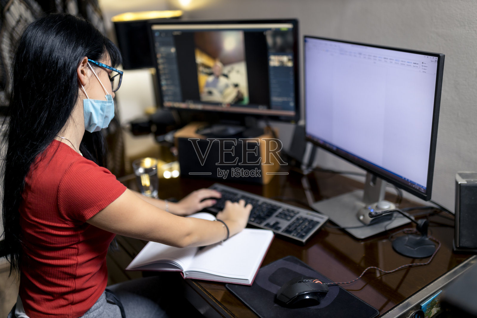 Covid-19教育照片摄影图片