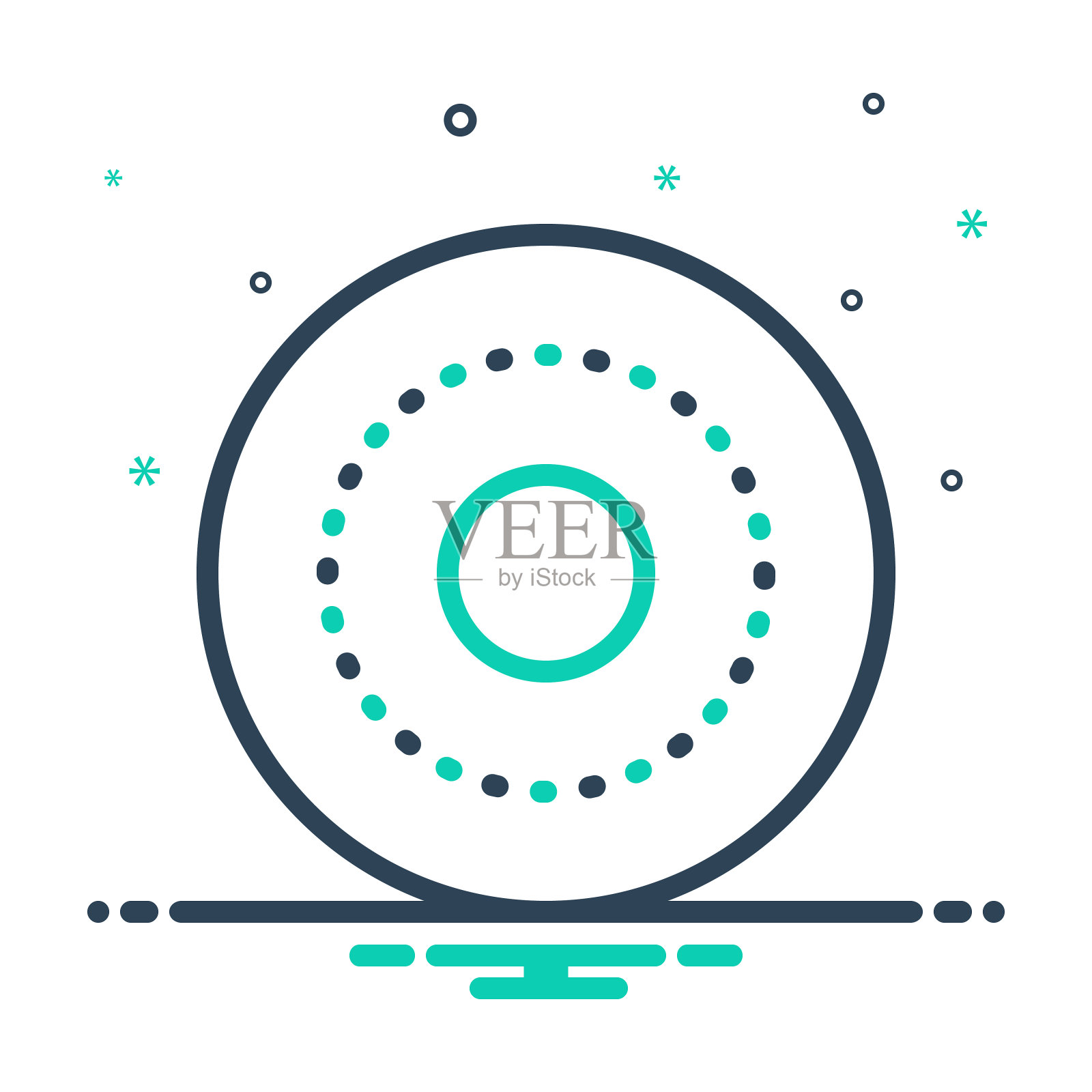 循环周期插画图片素材