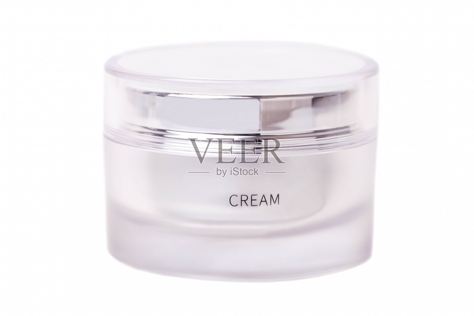 瓶子里的面霜照片摄影图片