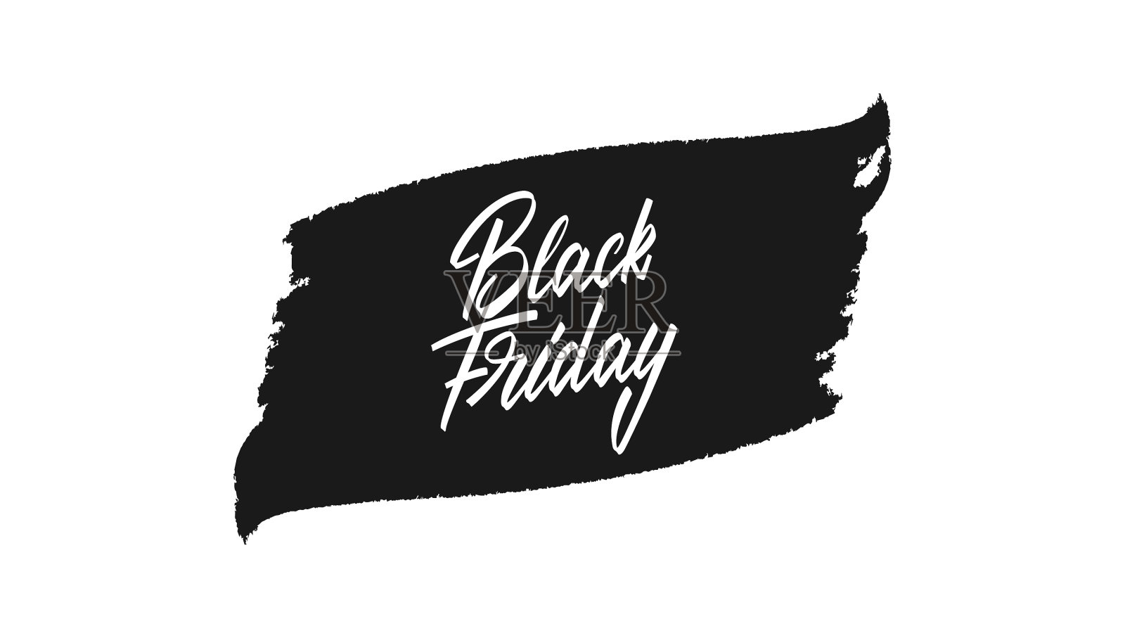 黑色星期五销售刻字标签徽章设计设计元素图片