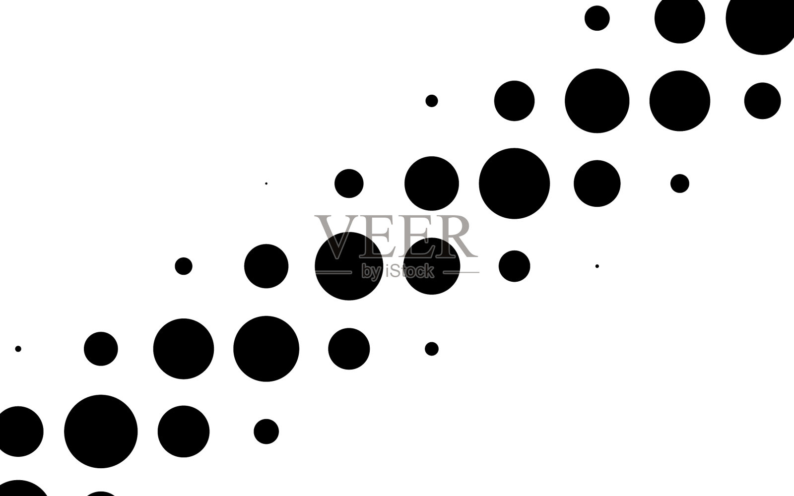 斜对角圆点半色调半色调插画图片素材