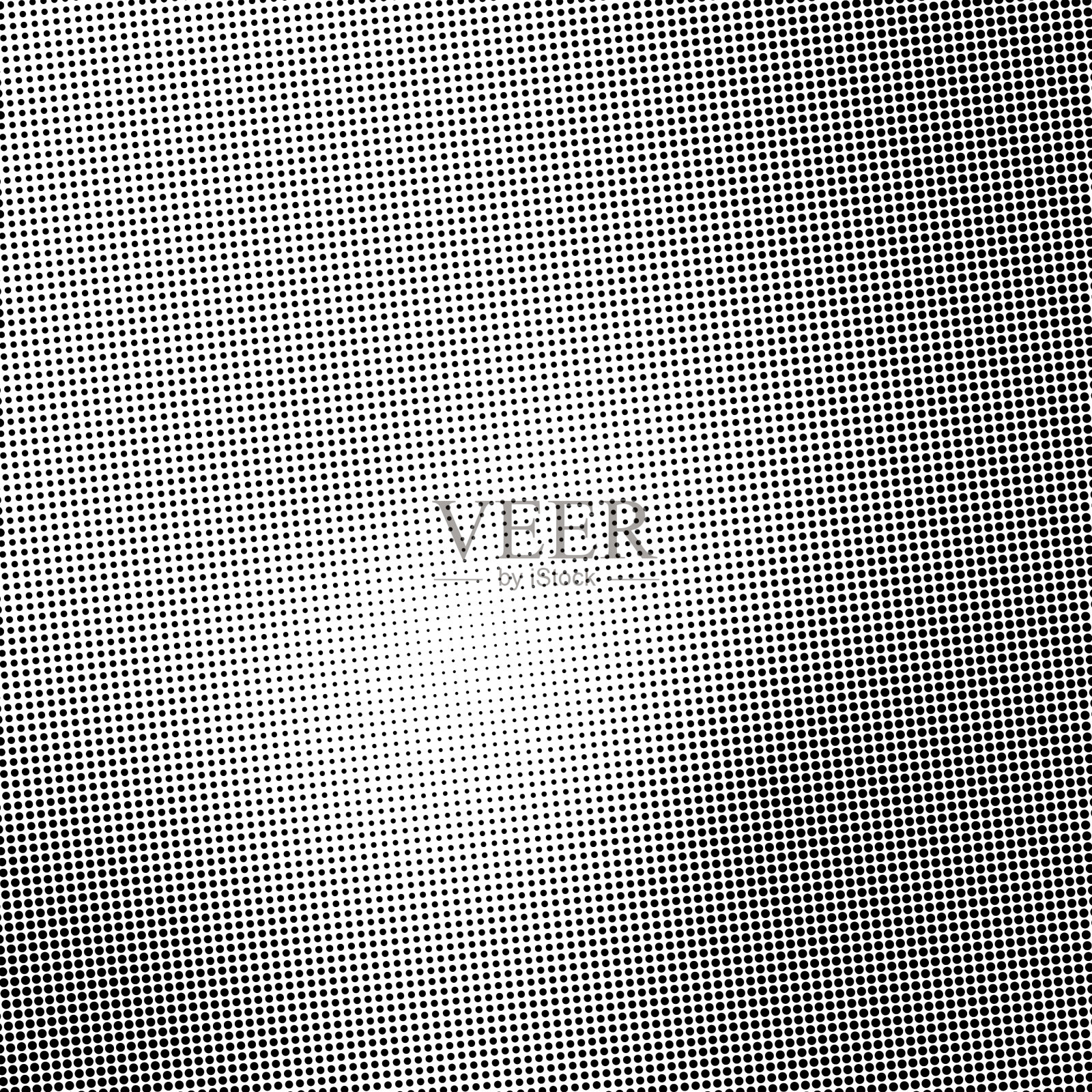 圆半色调屏幕一个点点斑点插画图片素材