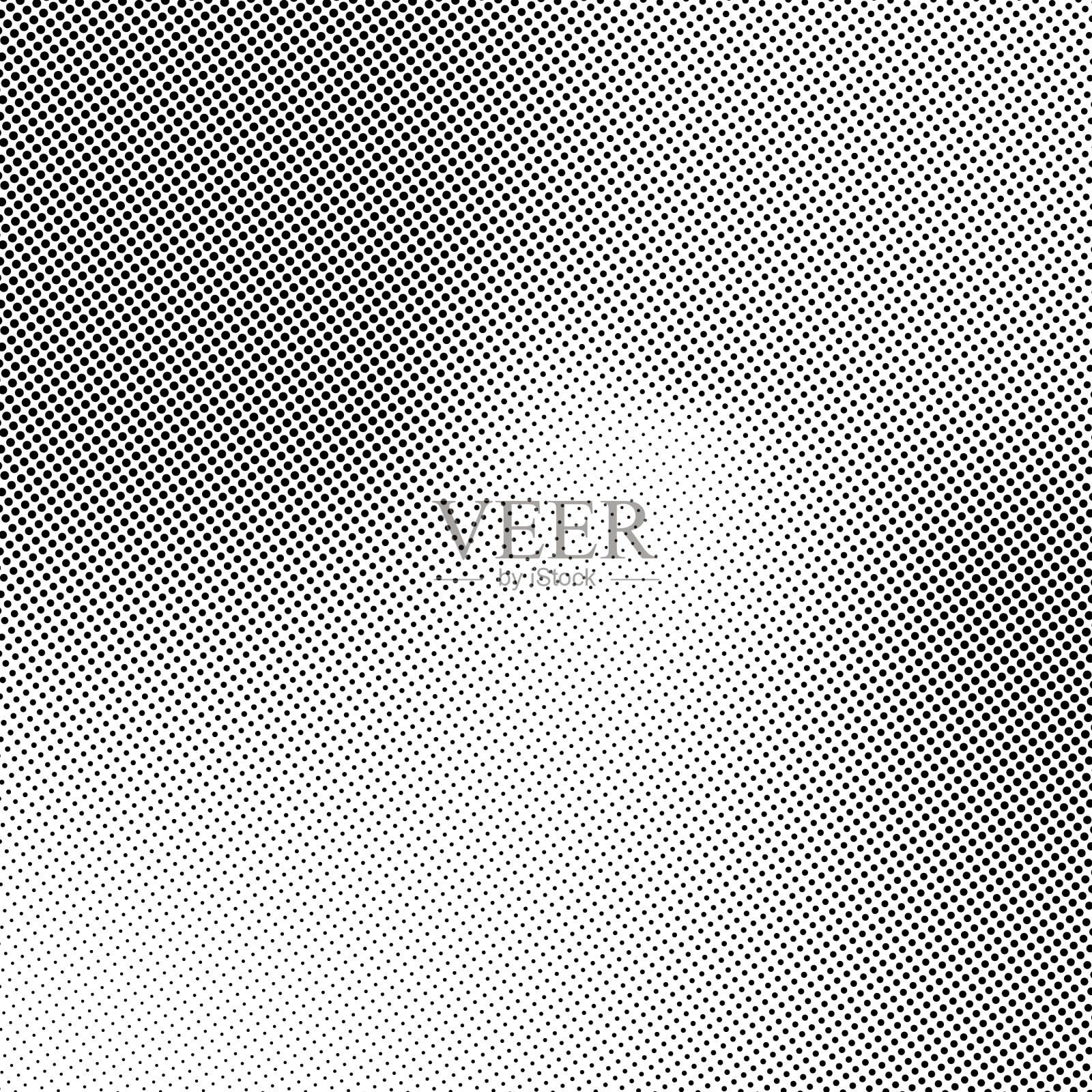 圆半色调屏幕一个点点斑点插画图片素材