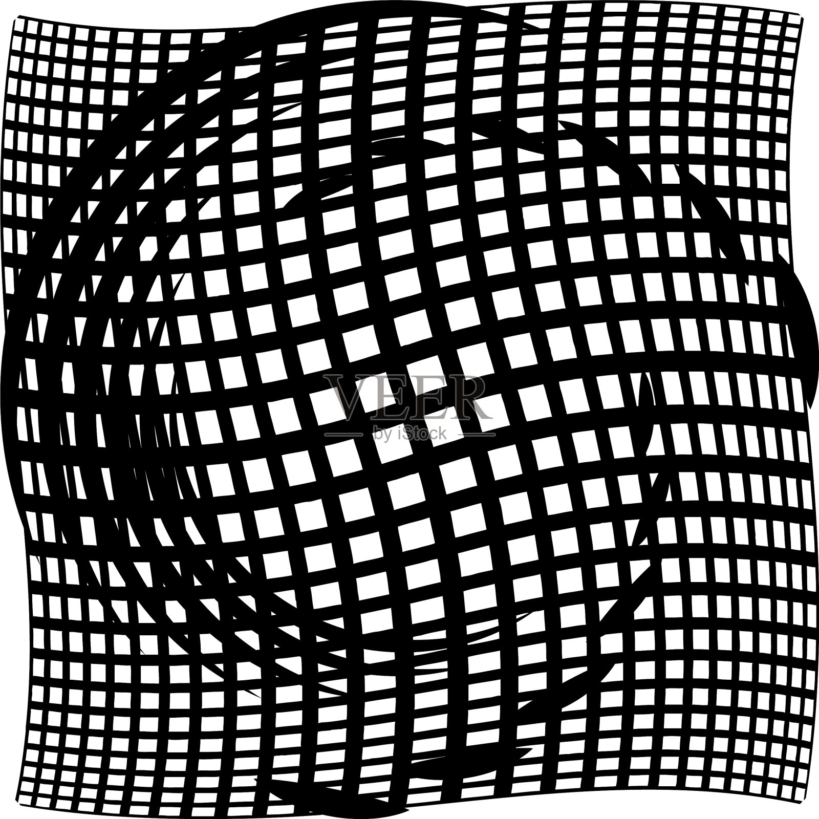 叠加抽象螺旋、漩涡、漩涡蜗壳插画图片素材