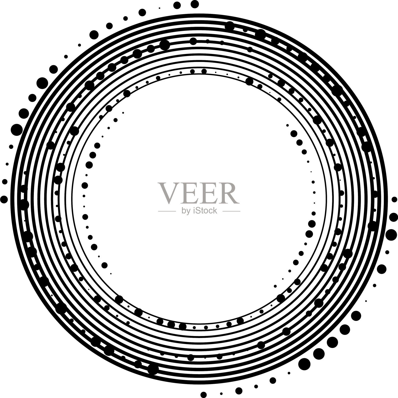 叠加抽象螺旋、漩涡、漩涡蜗壳插画图片素材