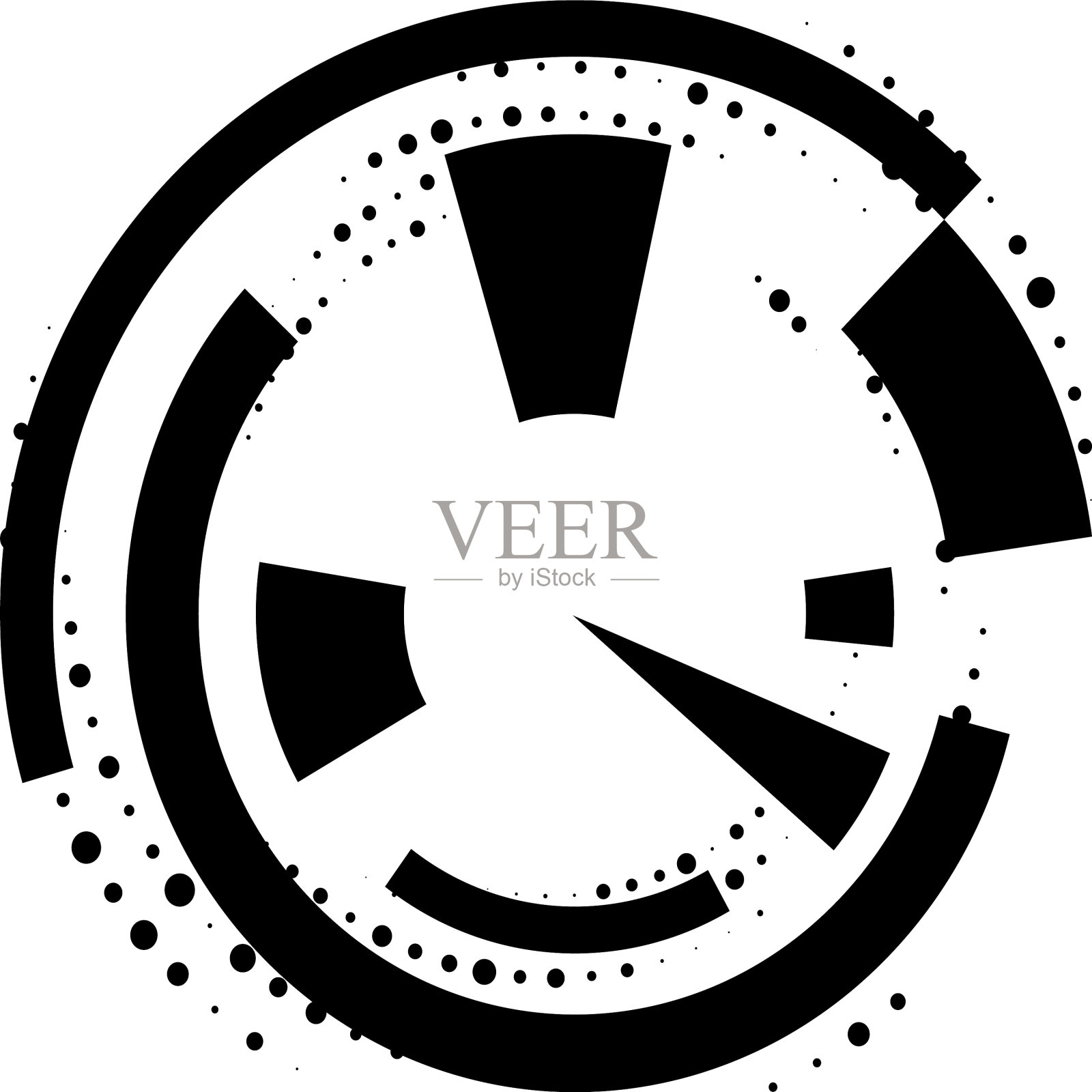 叠加抽象螺旋、漩涡、漩涡蜗壳插画图片素材