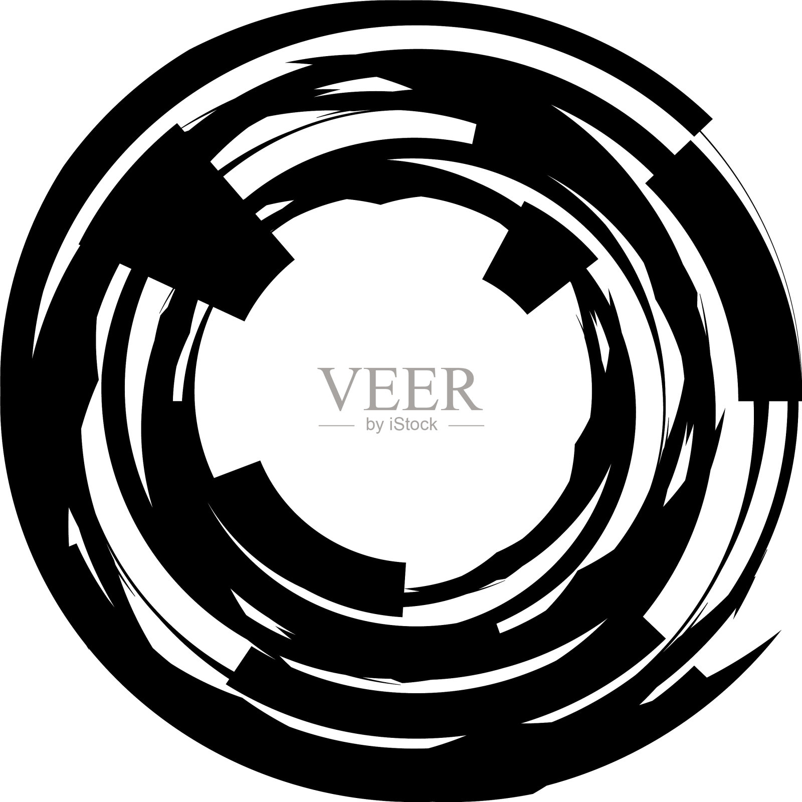 叠加抽象螺旋、漩涡、漩涡蜗壳插画图片素材