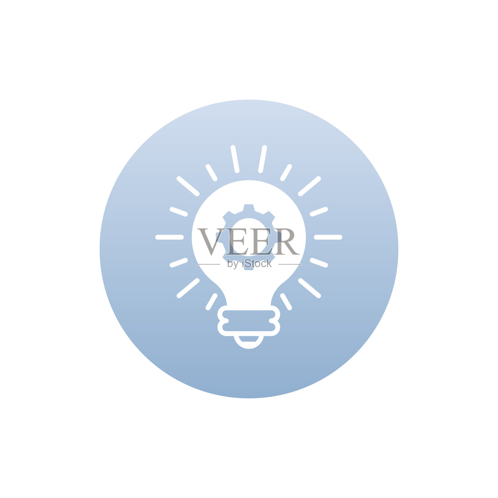 创意圆形图标。艺术和文化符号EPS 10文件图标素材