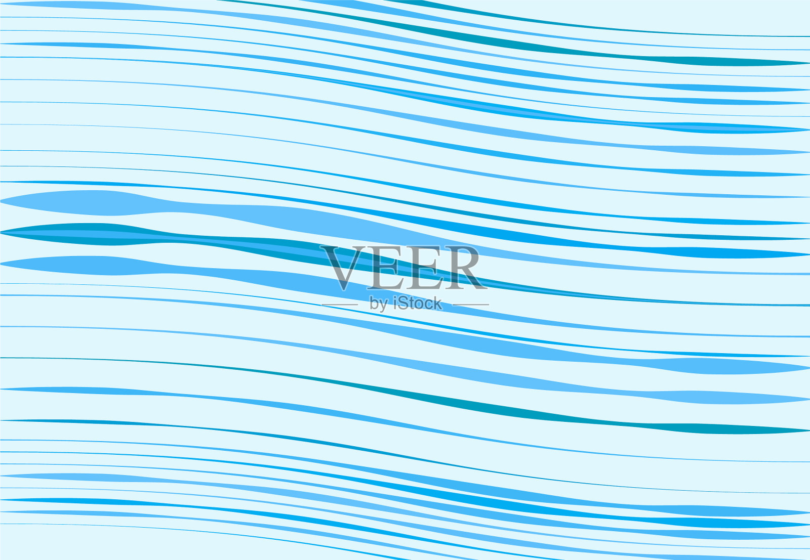 抽象波浪起伏，波浪起伏的线条插画图片素材