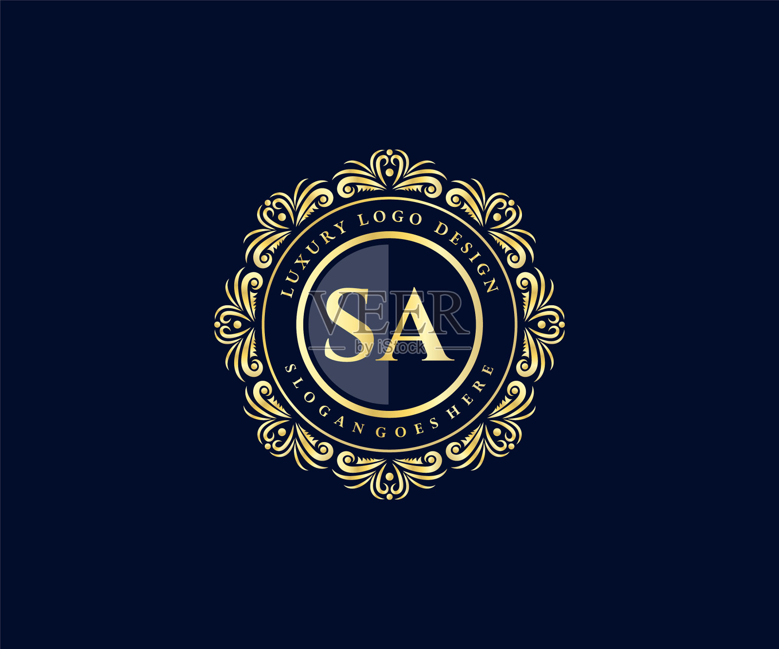 撒首字母金女性书法插画图片素材