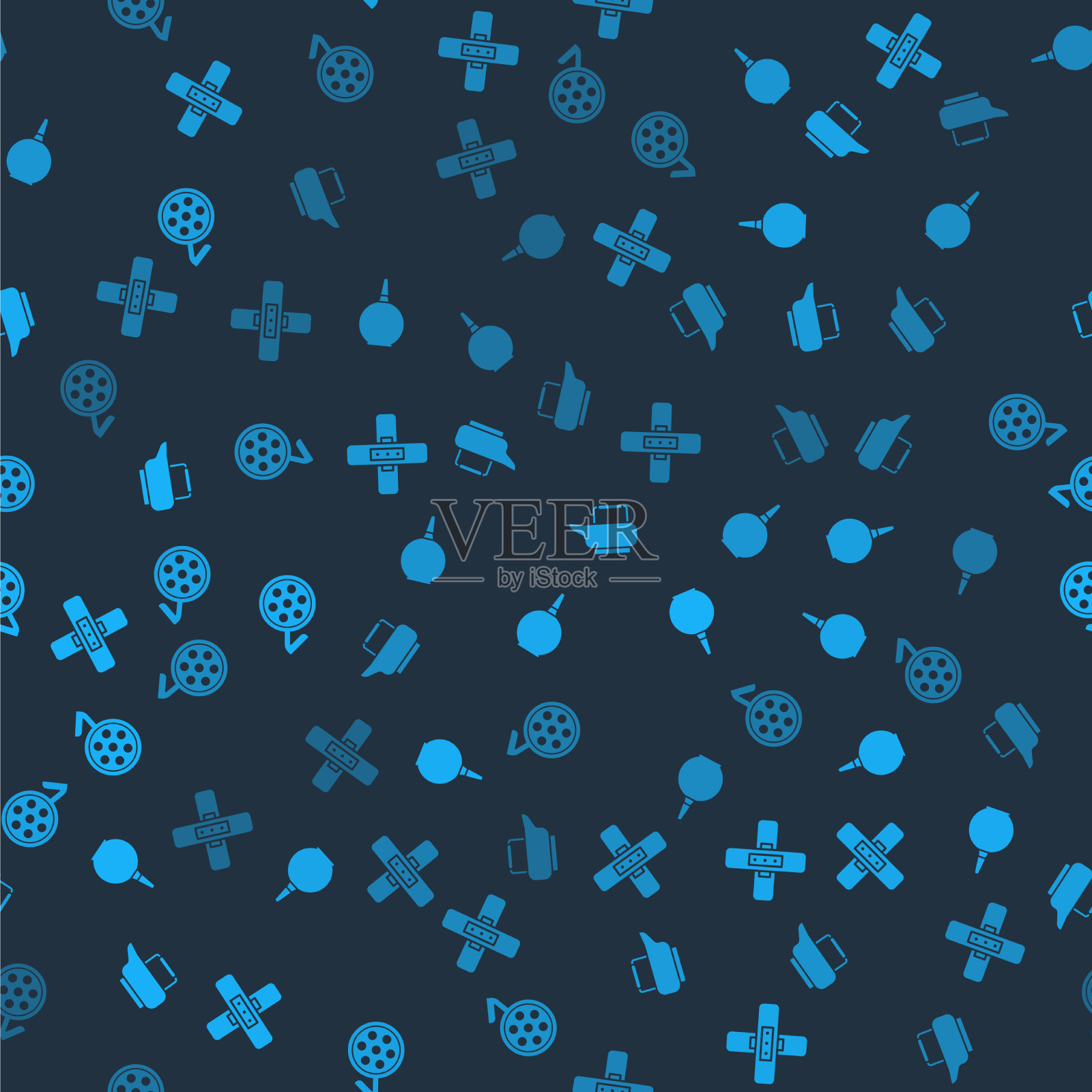 设置交叉绷带石膏灌肠便盆和图标素材