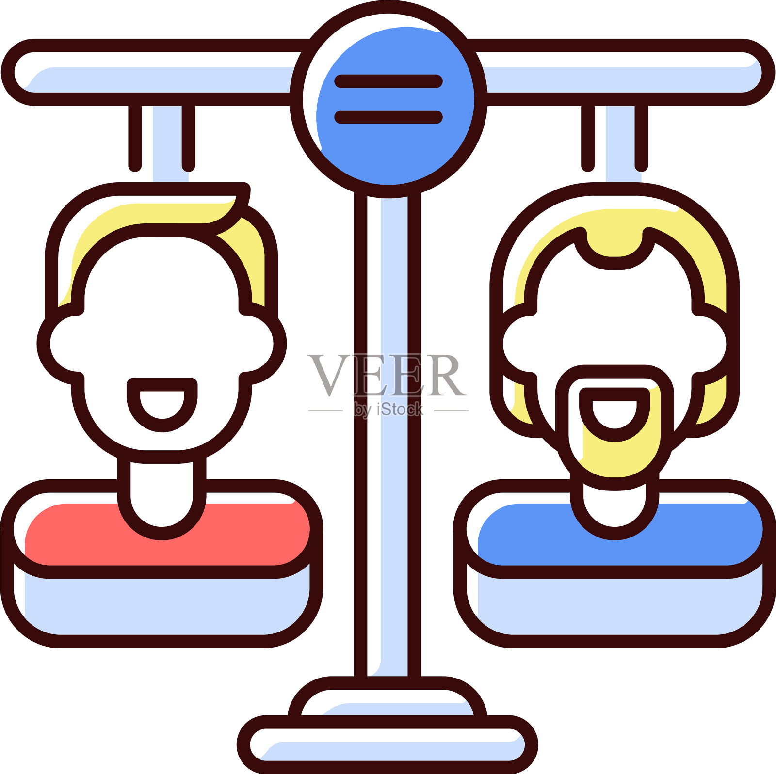 平等地RGB颜色图标设计元素图片