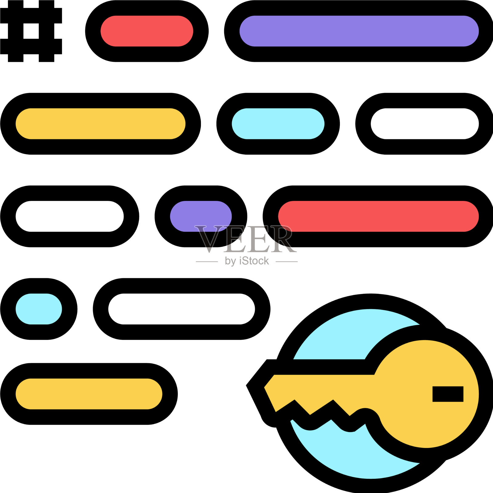 关键字关键字搜索社会页面图像颜色插画图片素材