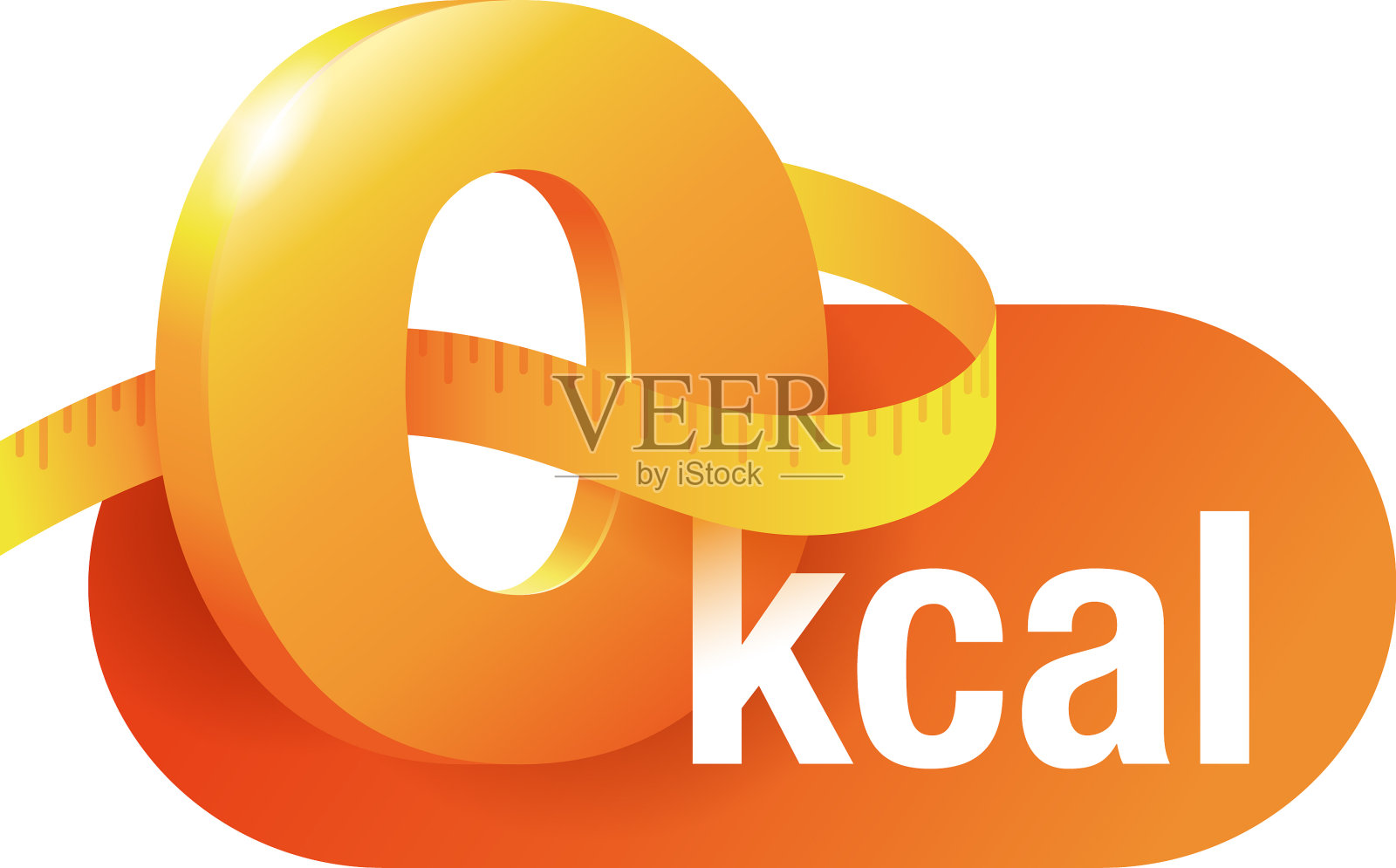 0千卡图标包装符号按钮设计元素图片