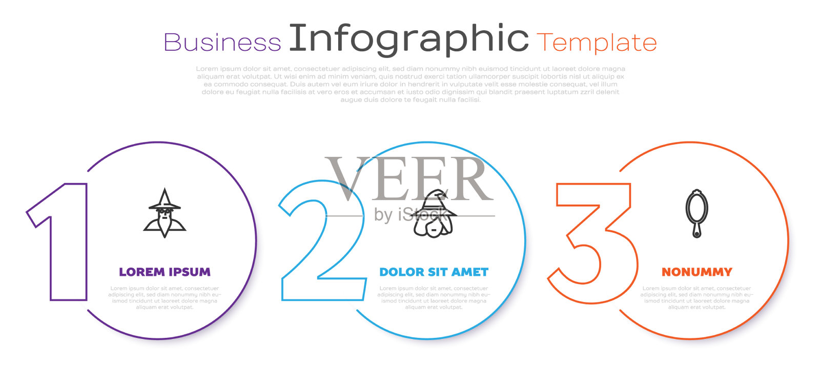 设行巫师巫师巫师和魔术手插画图片素材