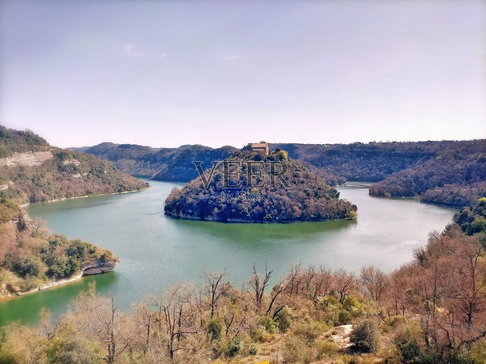 圣神父修道院照片摄影图片