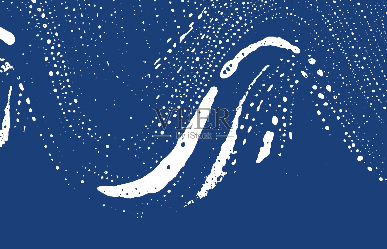 垃圾纹理苦恼靛蓝粗糙的痕迹外插画图片素材