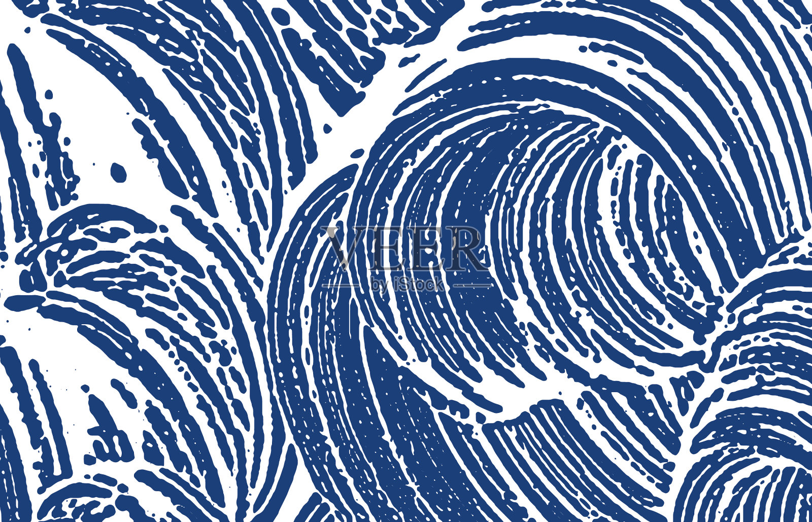 垃圾纹理窘迫，靛蓝粗糙痕迹除外插画图片素材