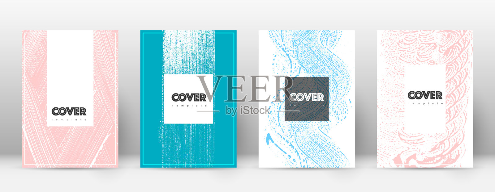 封面页设计模板潮人宣传册layou设计模板素材