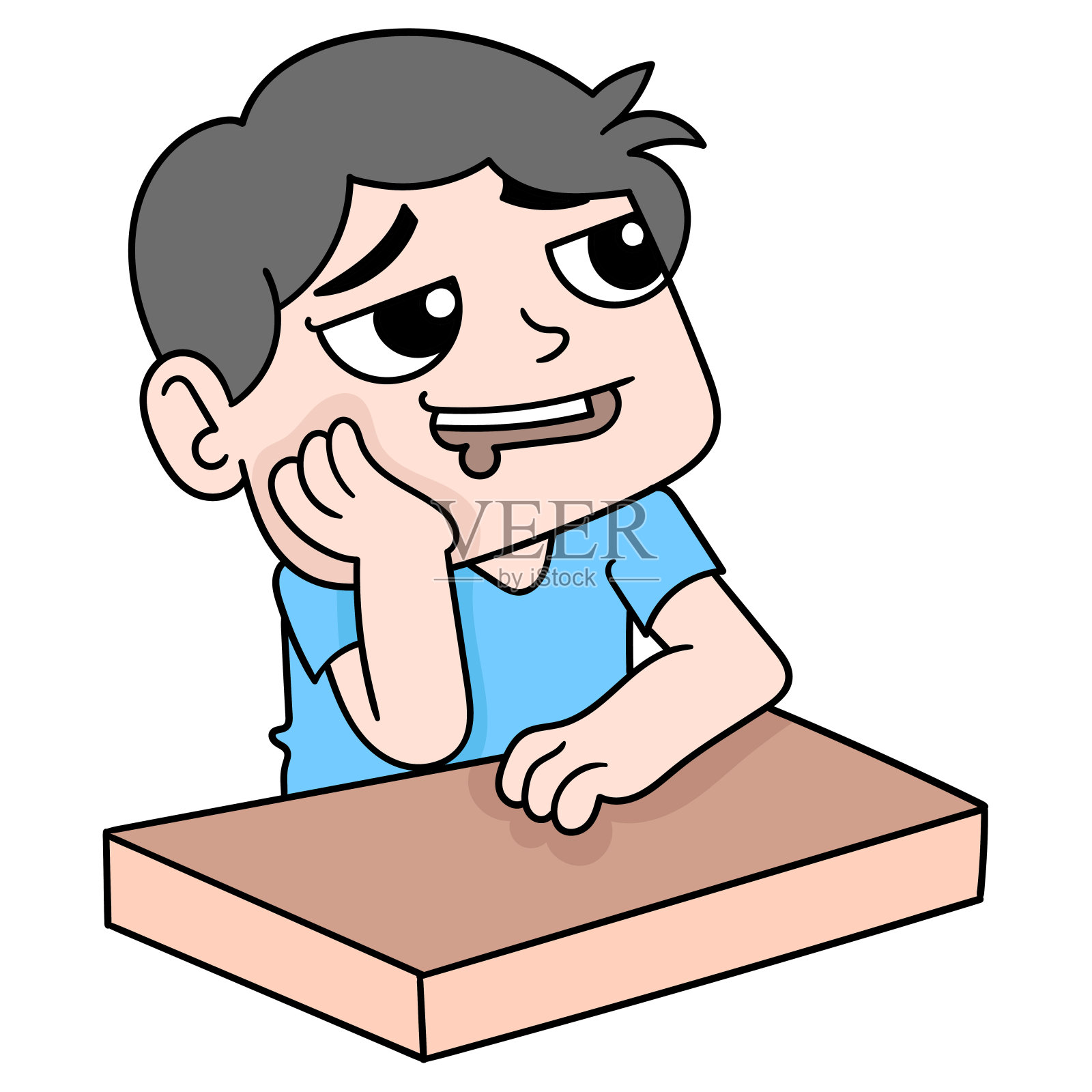 卡通贴纸设计元素图片