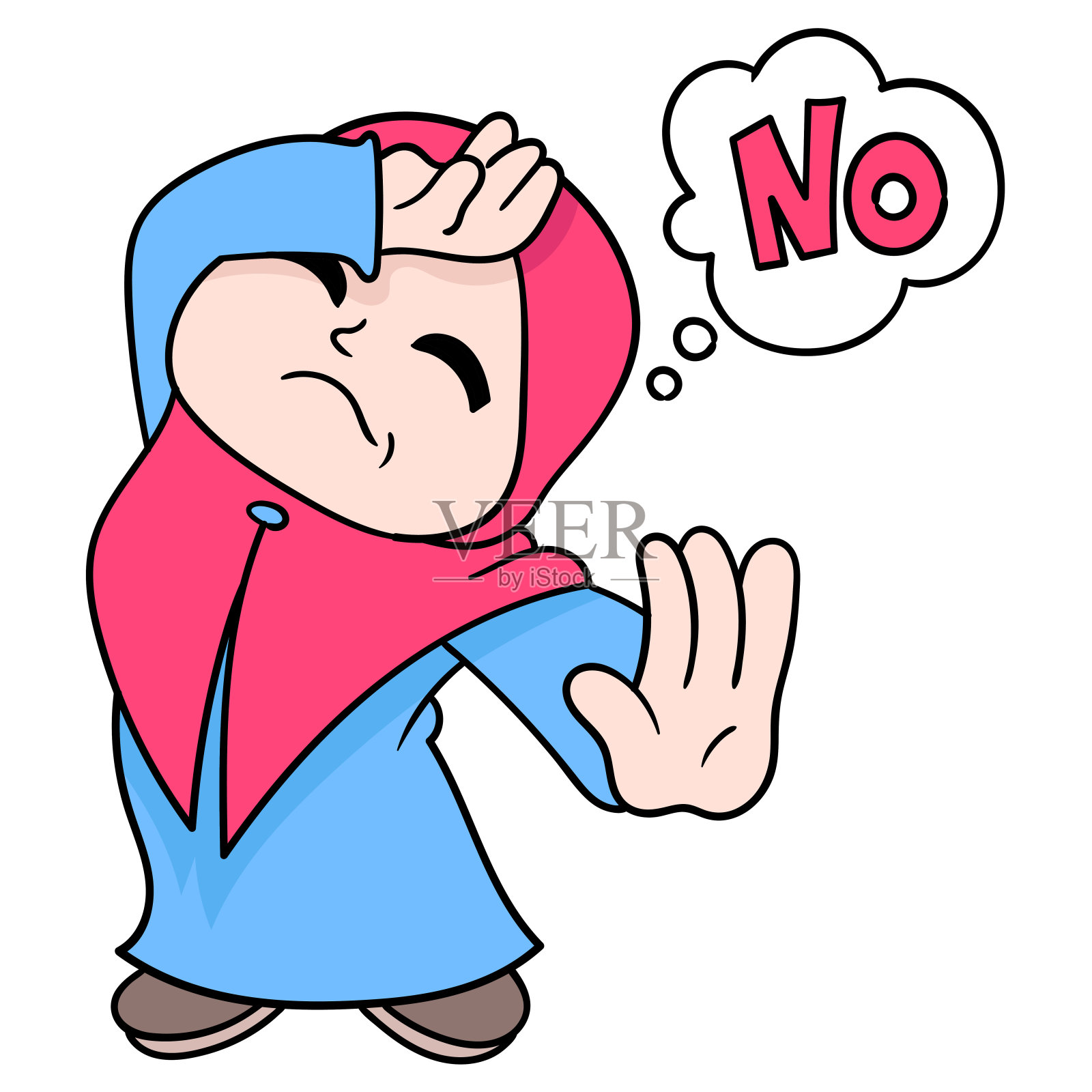 卡通贴纸设计元素图片