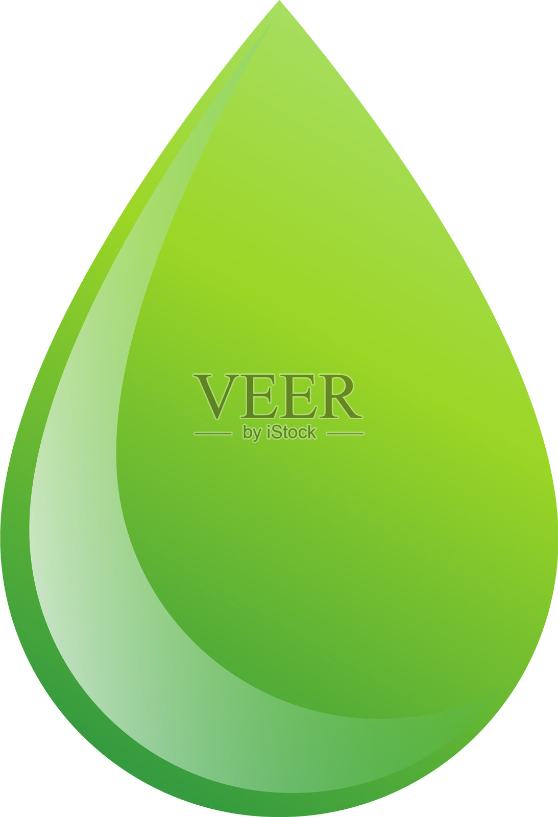 油滴标志健康天然生物生态有机橄榄设计元素图片