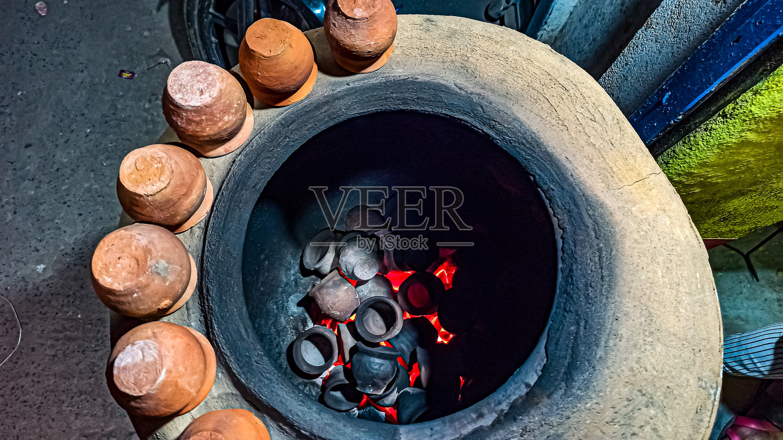 丹多里柴或库尔哈德柴照片摄影图片