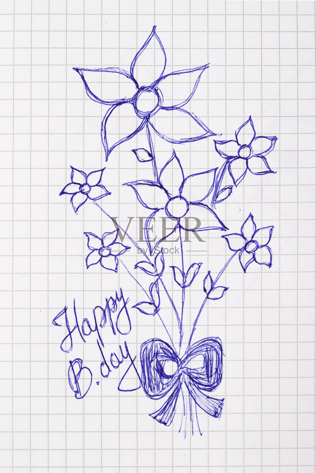 花的生日照片摄影图片