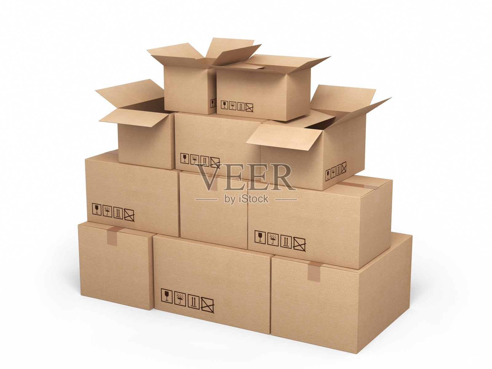 纸板箱库存照片照片摄影图片