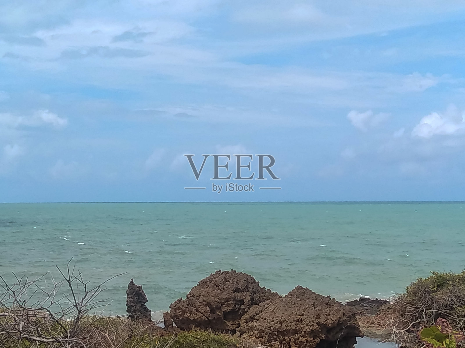 巴西Paraíba州海岸南部地区。照片摄影图片