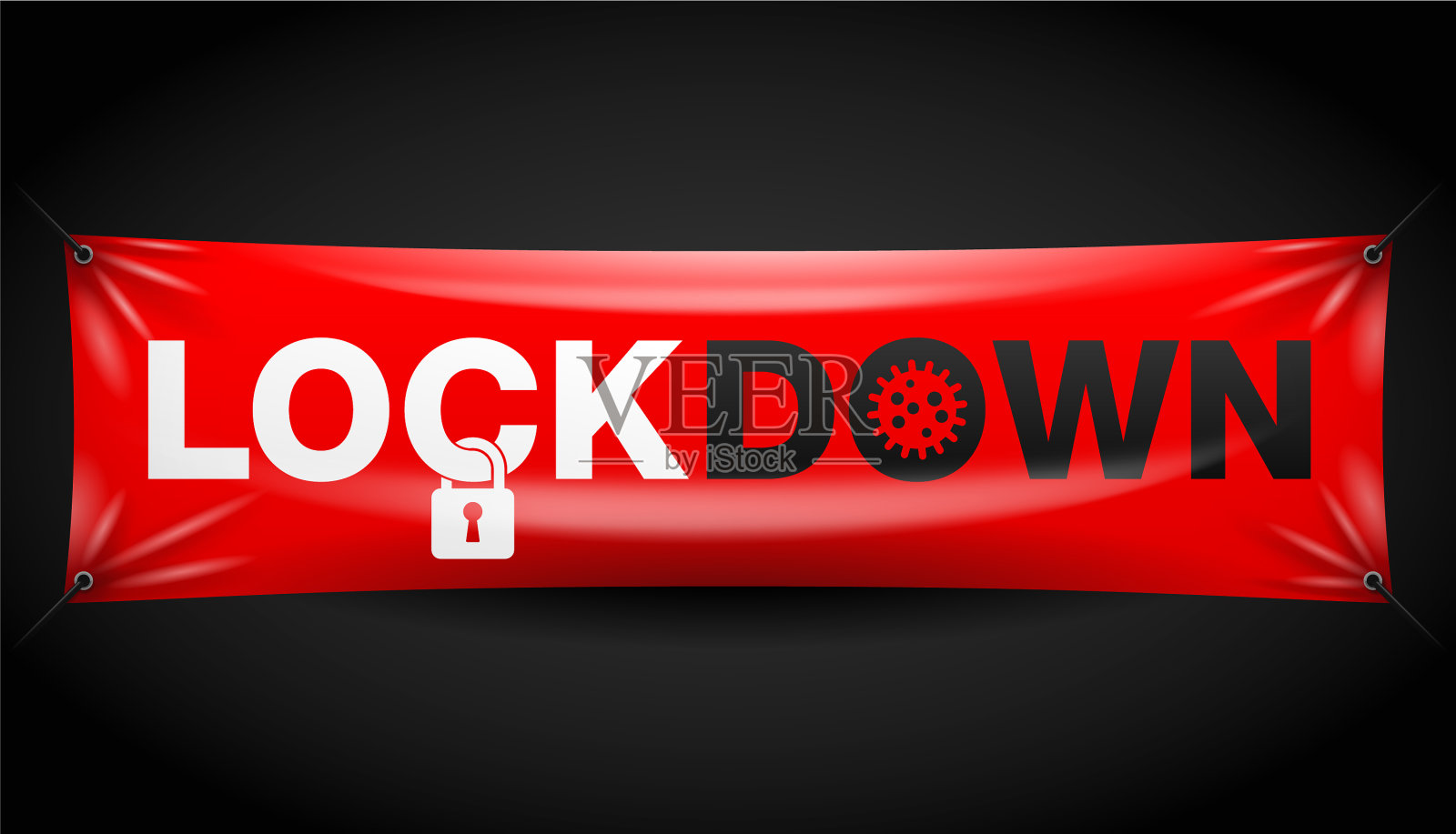 注意红色警报插画图片素材