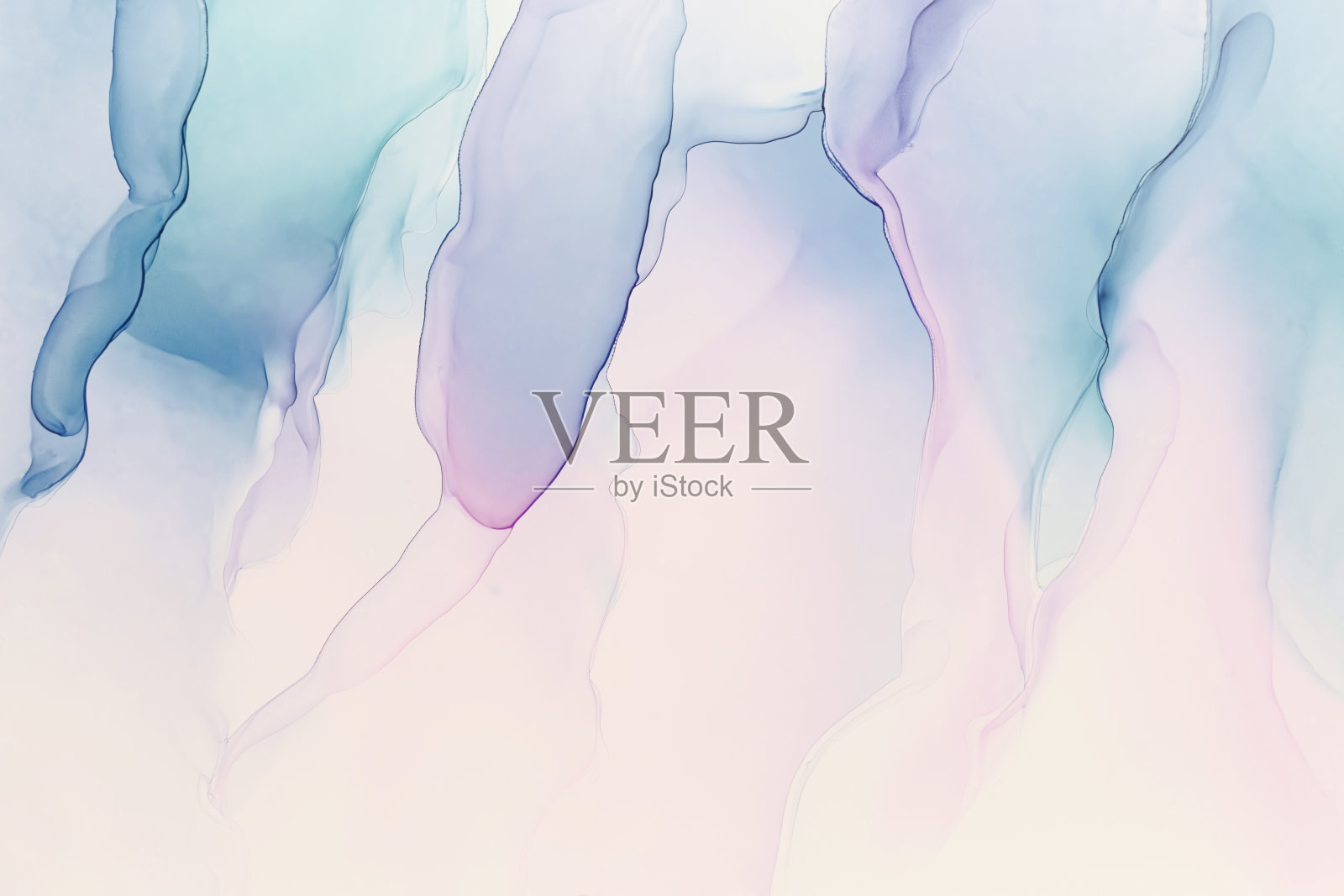 彩色抽象手绘醇墨纹理插画图片素材