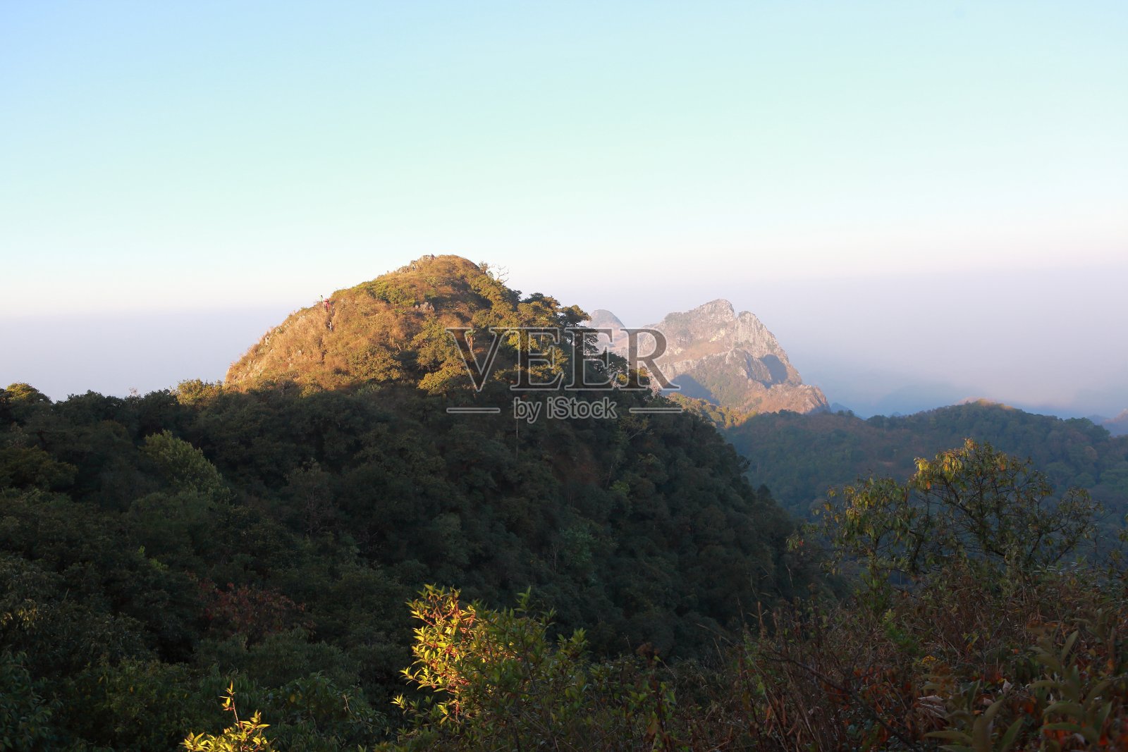 Doi Luang Chiang Dao国家公园景观，清迈，泰国照片摄影图片