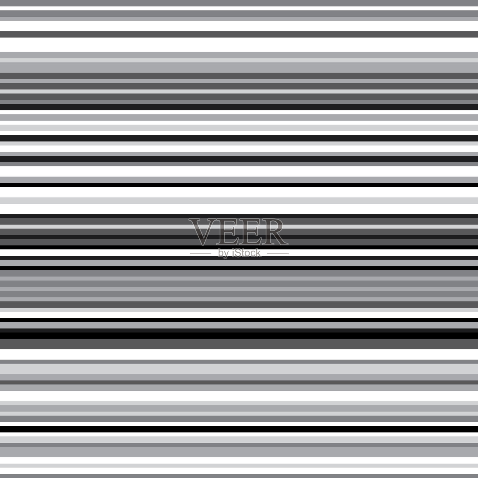 无缝模式与水平灰色线插画图片素材