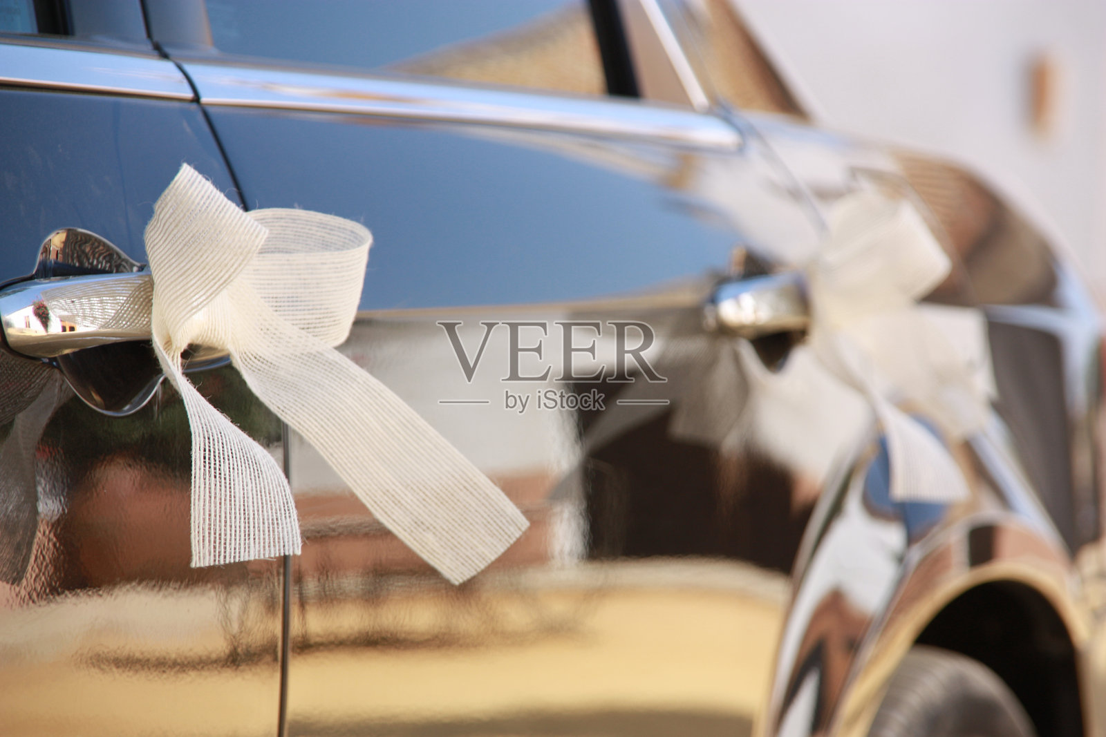 婚礼的车照片摄影图片