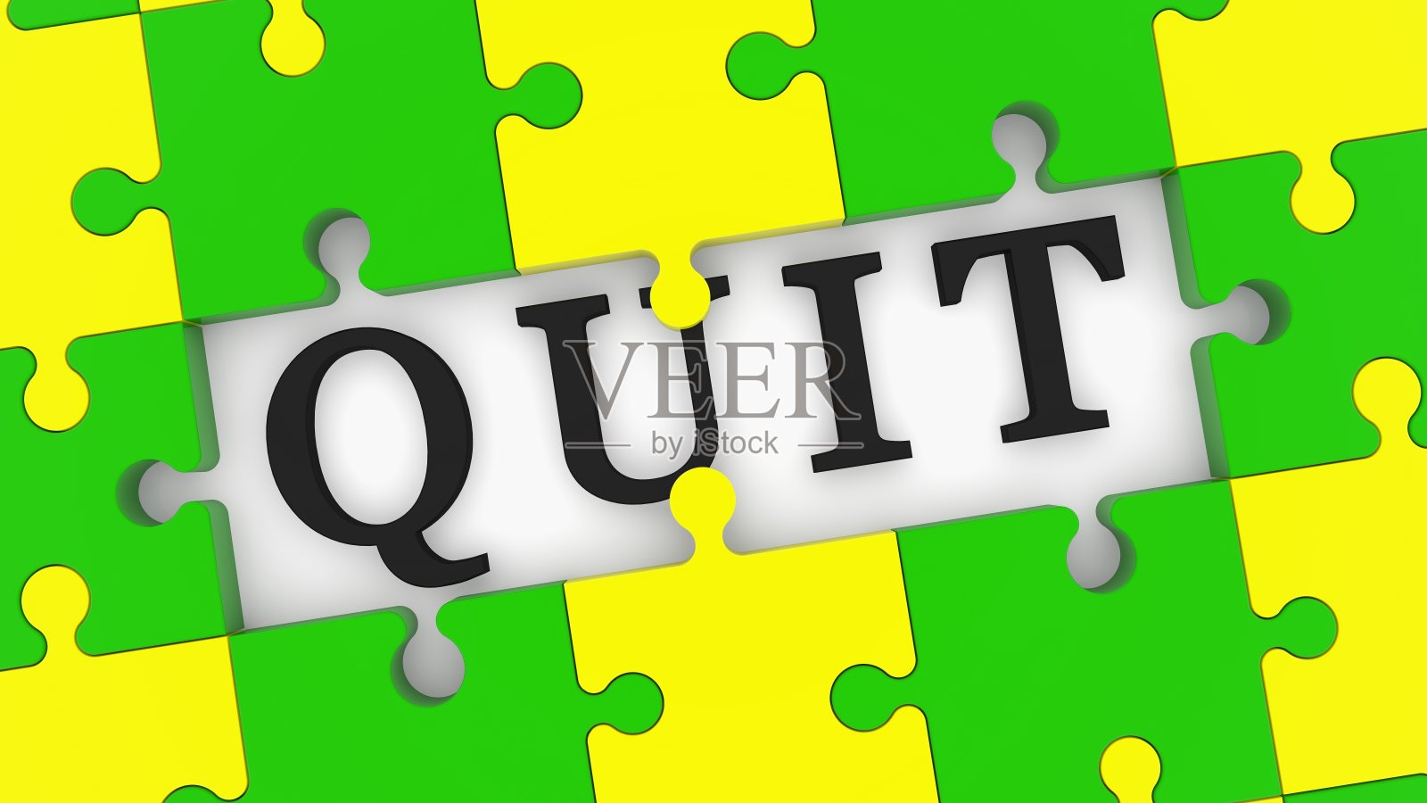 五彩缤纷的谜题与退出概念照片摄影图片