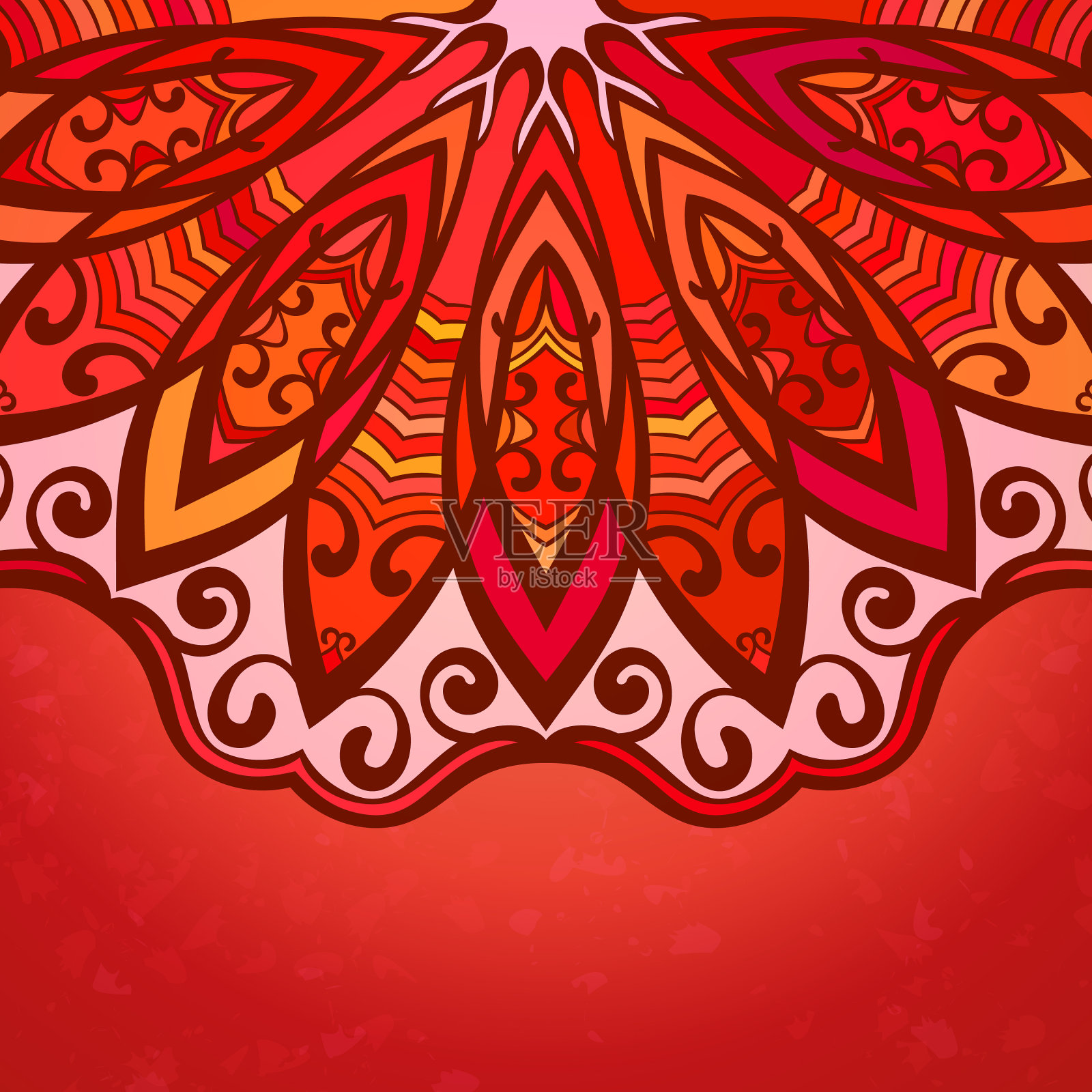 曼荼罗插画图片素材