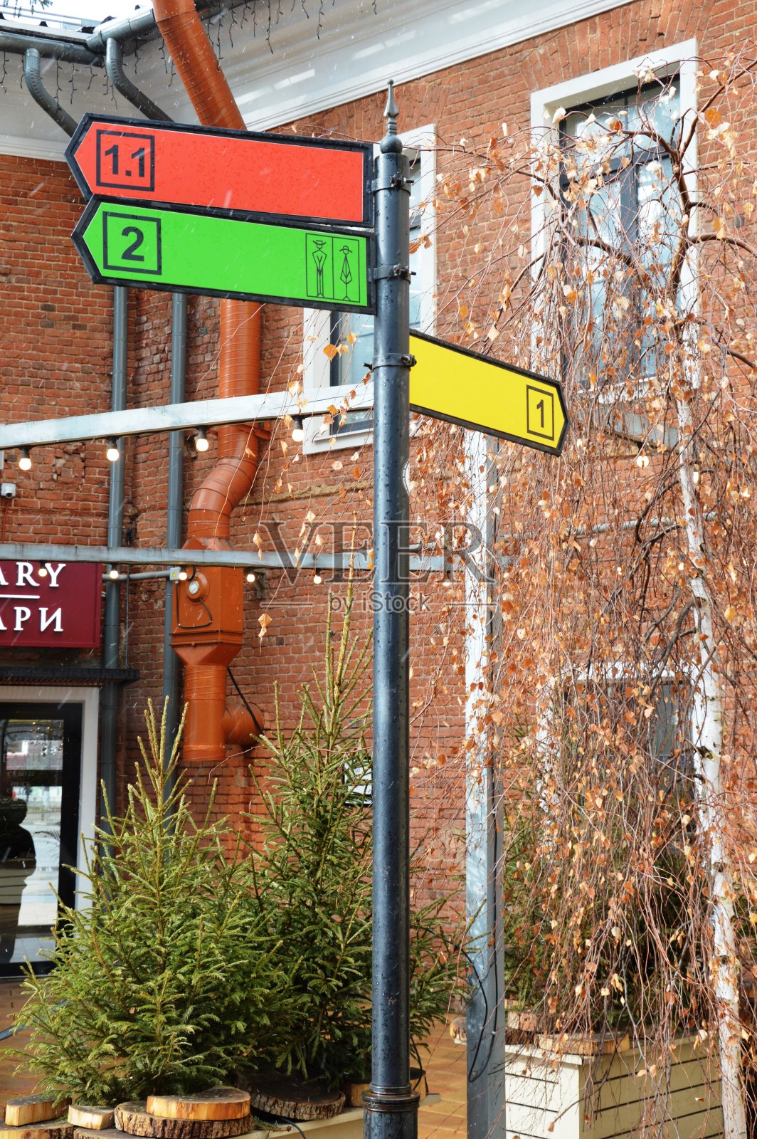 方向指示器照片摄影图片