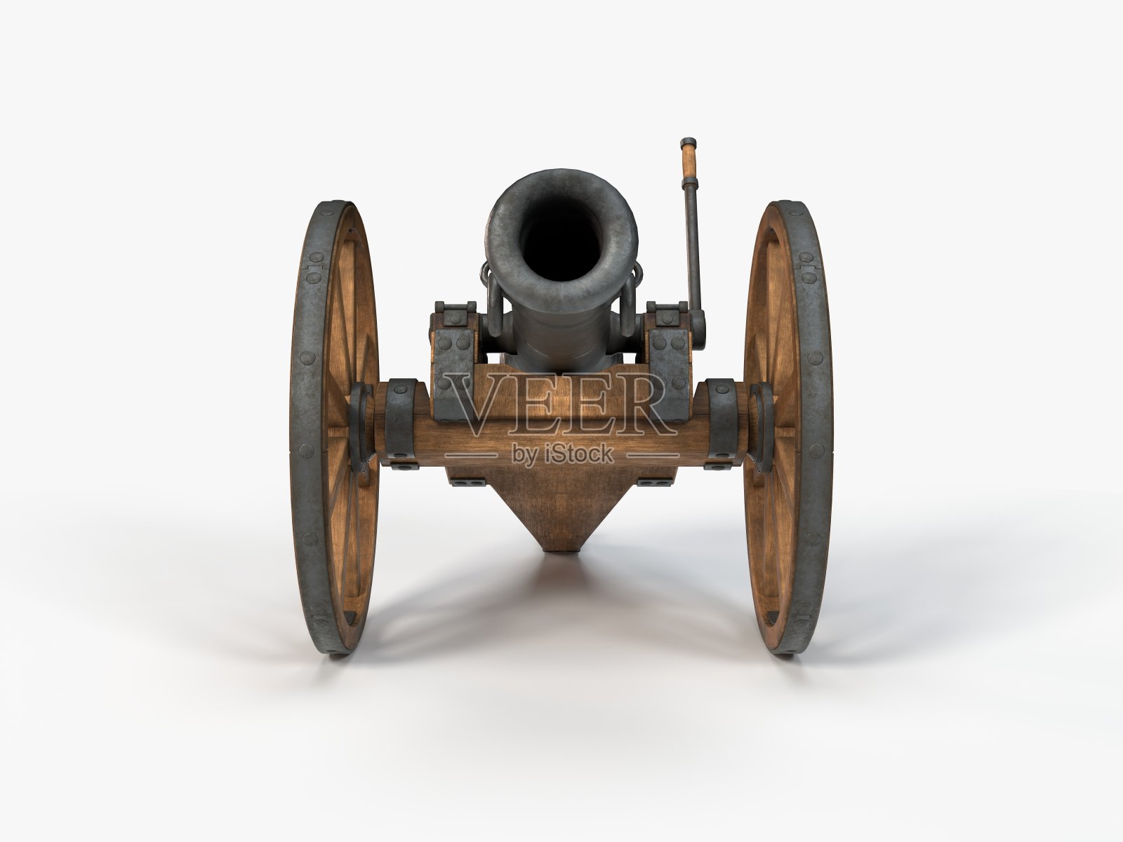 斋月大炮，3d插图照片摄影图片