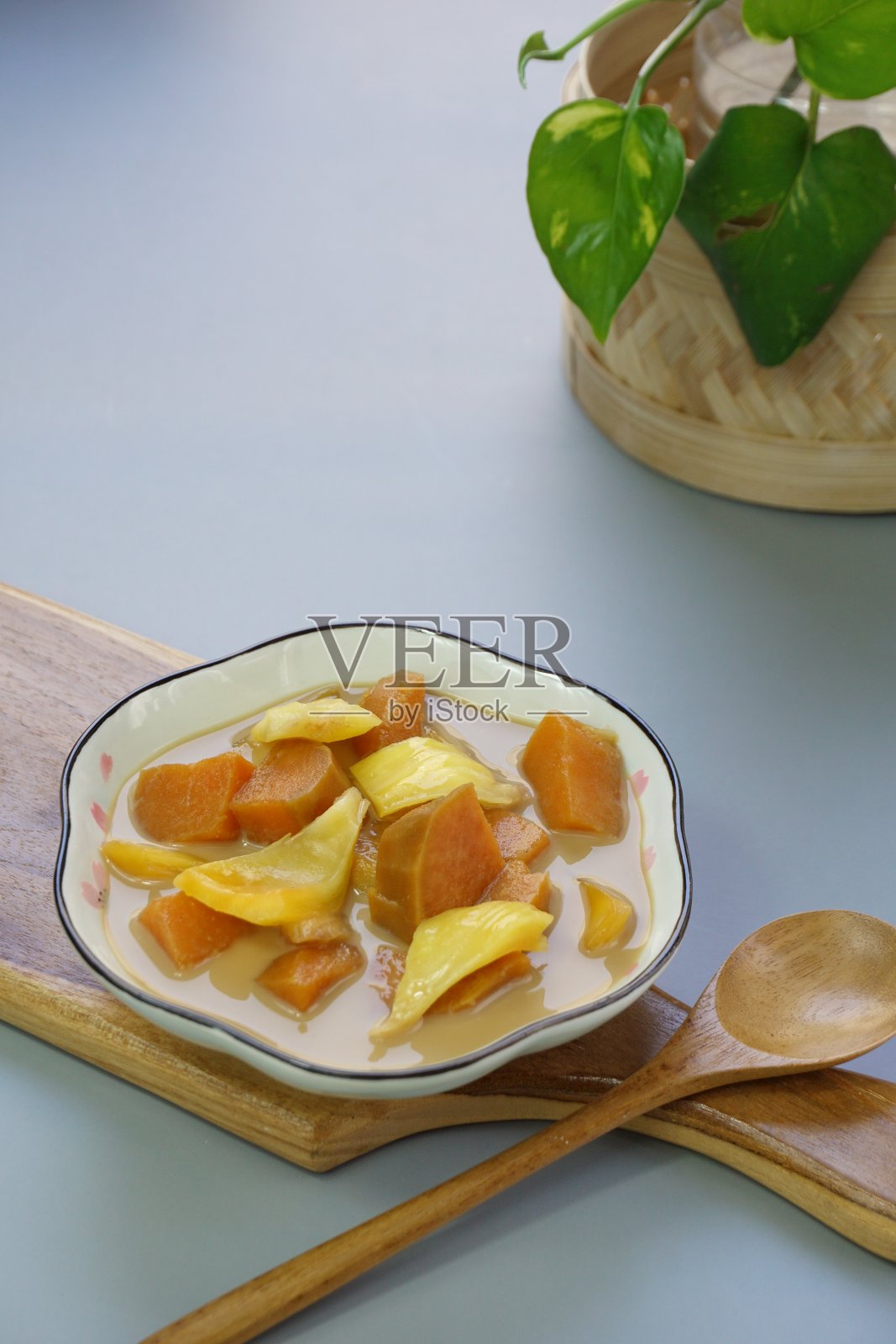 红薯，印尼甜点照片摄影图片