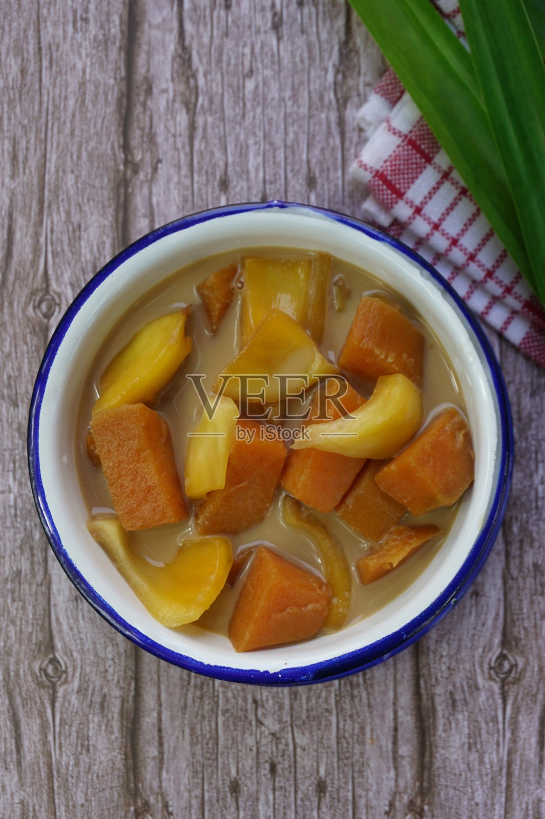 红薯，印尼甜点照片摄影图片