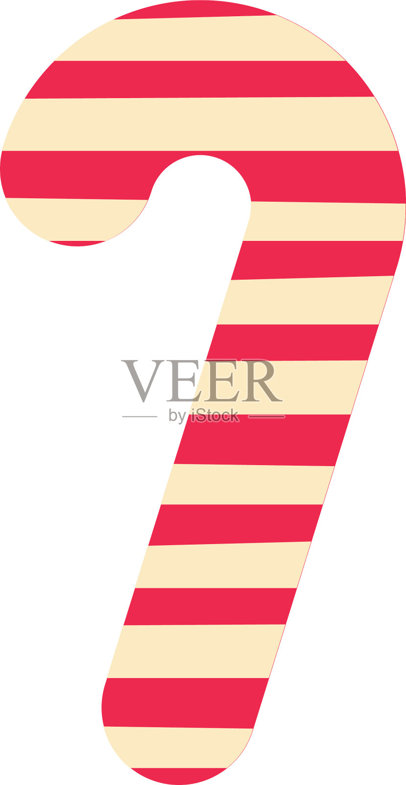 圣诞快乐甘蔗甜设计元素图片